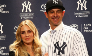 does aaron boone have a wife